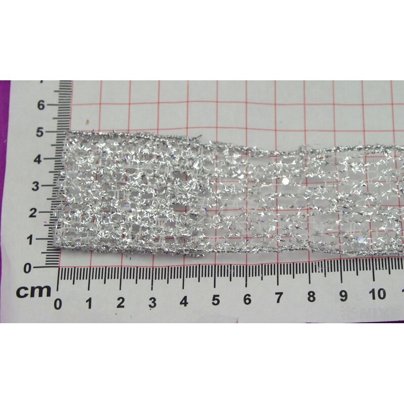 SURO 40mmx10yd*STŘÍBRNÁ S003