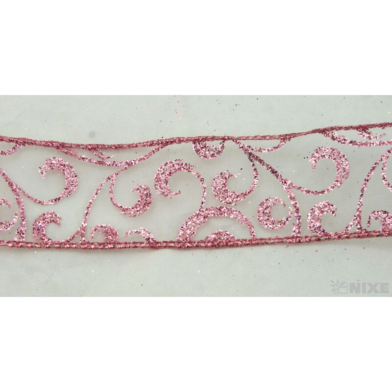 ROMERO 40mmx10yd*RŮŽOVÁ M006