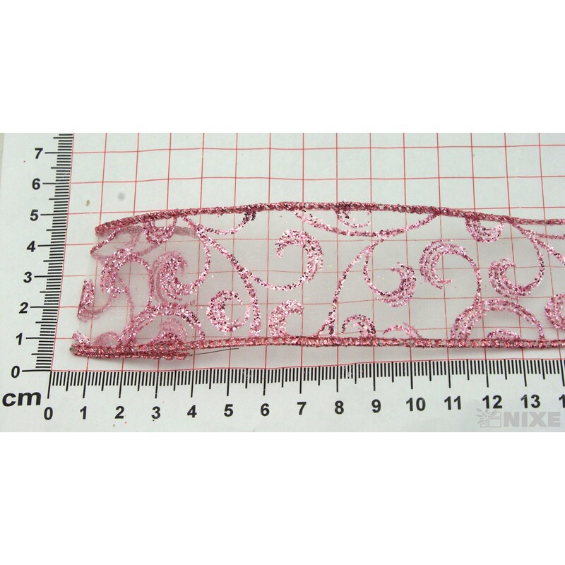 ROMERO 40mmx10yd*RŮŽOVÁ M006