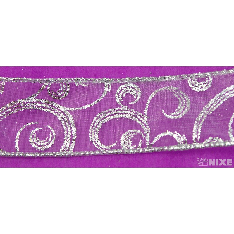 ROMERO 40mmx10yd*STŘÍBRNÁ S003