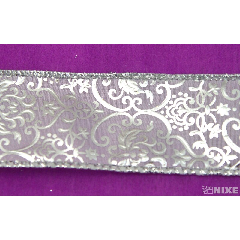 BAROC 40mmx10yd*STŘÍBRNÁ S005 V+