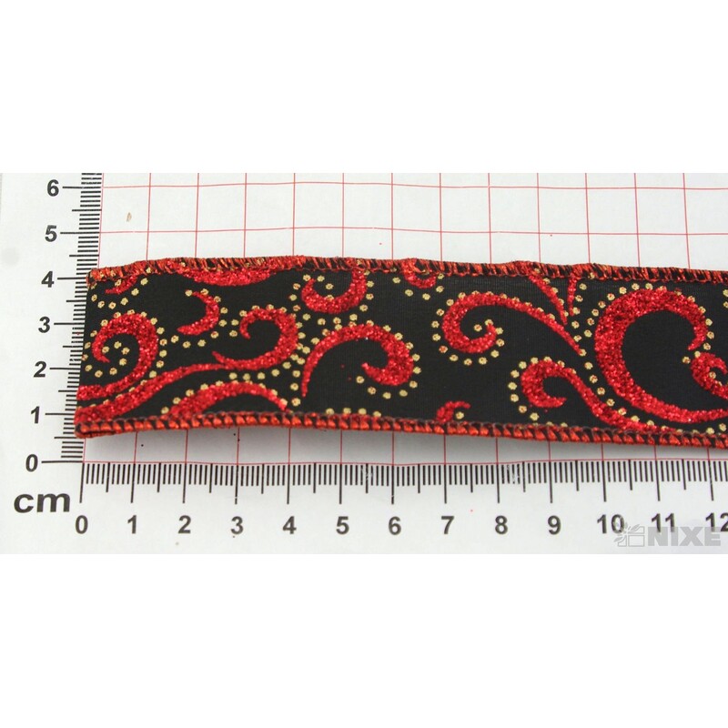 TAKAMA 40mmx10yd*ČERNÁ R004