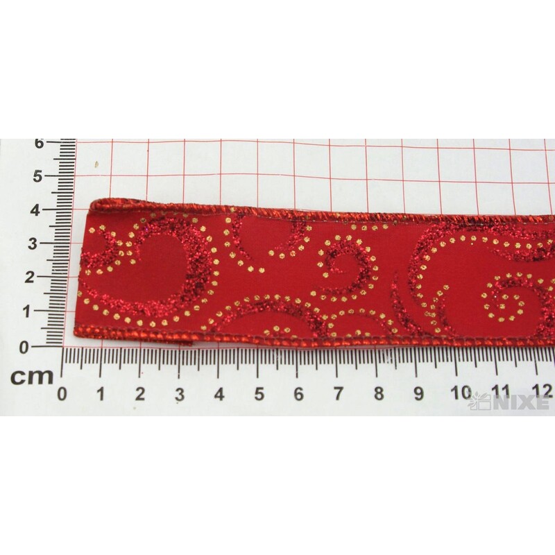 TAKAMA 40mmx10yd*ČERVENÁ R002