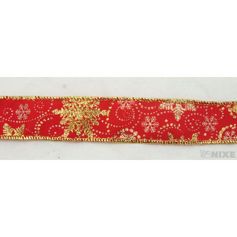 TANDE 40mmx10yd*ČERVENÁ+ZLATÁ G002