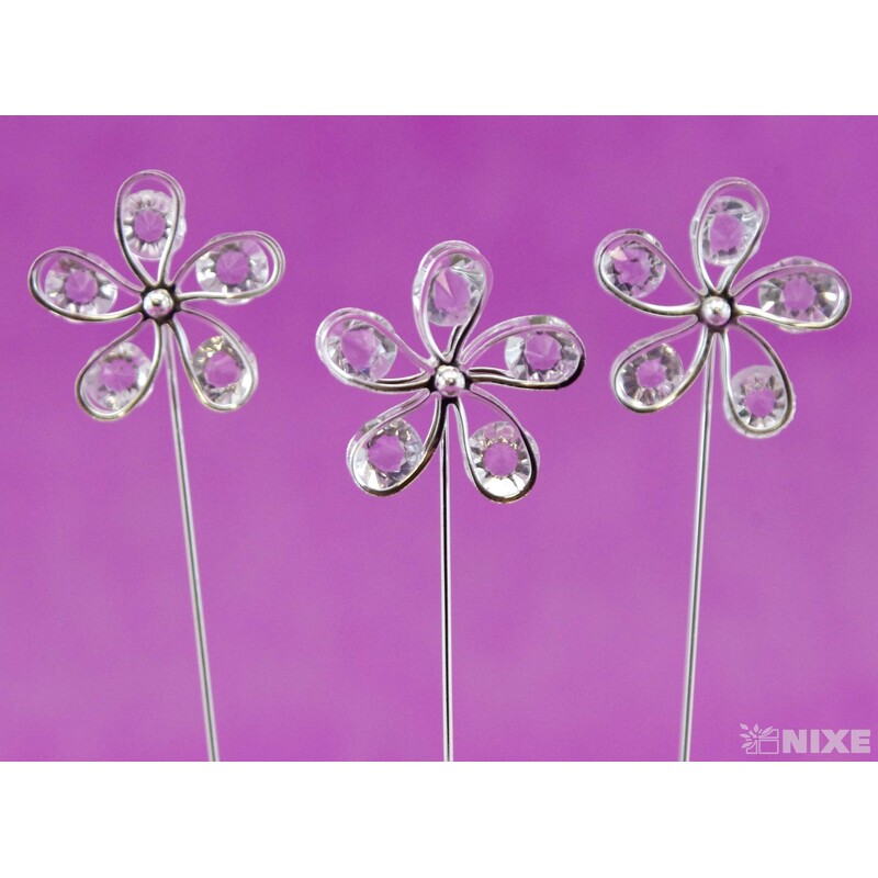 ŠPENDLÍK PL SVATEBNÍ 30mmx8cm 6ks