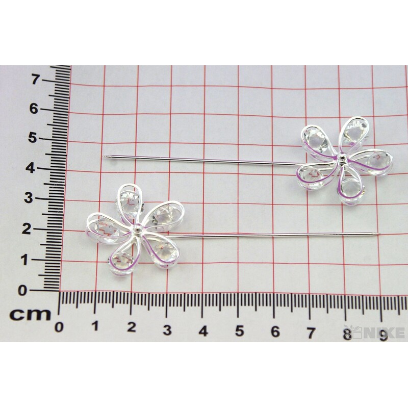 ŠPENDLÍK PL SVATEBNÍ 30mmx8cm 6ks