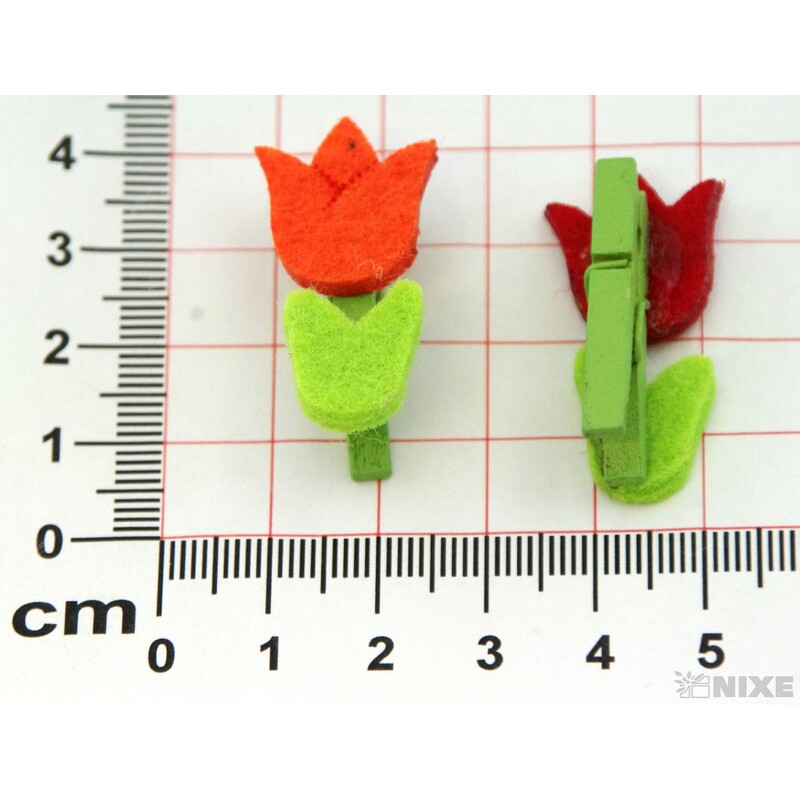 KYTIČKA NA KOLÍČKU 3cm 24ks*MIX BAREV