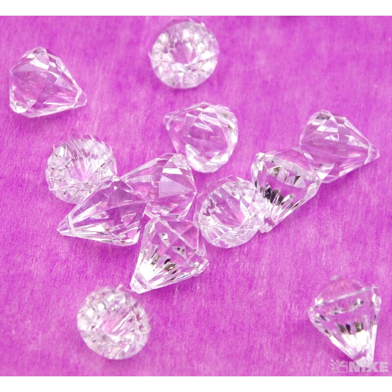 DIAMANTY 25mm cca 500g*PRŮHLEDNÁ