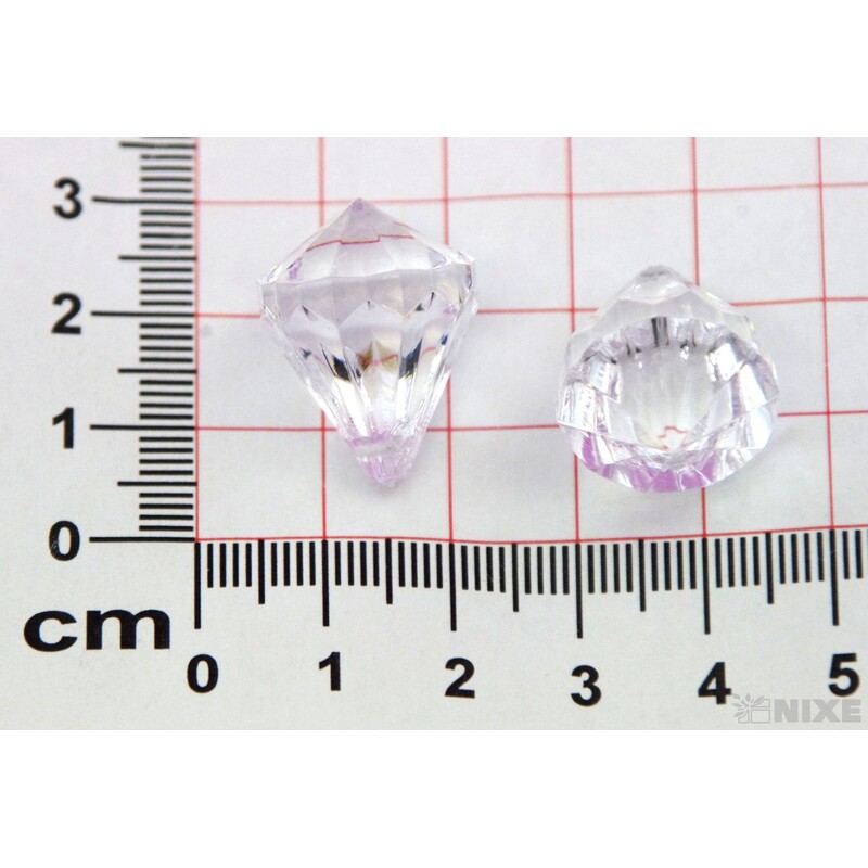 DIAMANTY 25mm cca 500g*PRŮHLEDNÁ