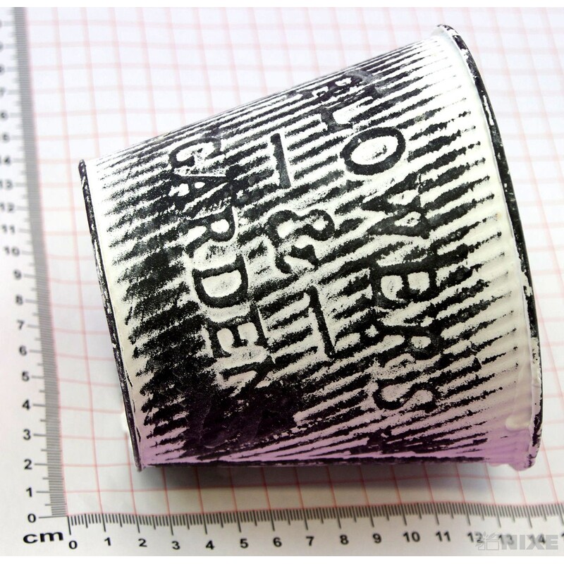 PLECHOVÝ OBAL 12,5x10cm*BÍLÁ