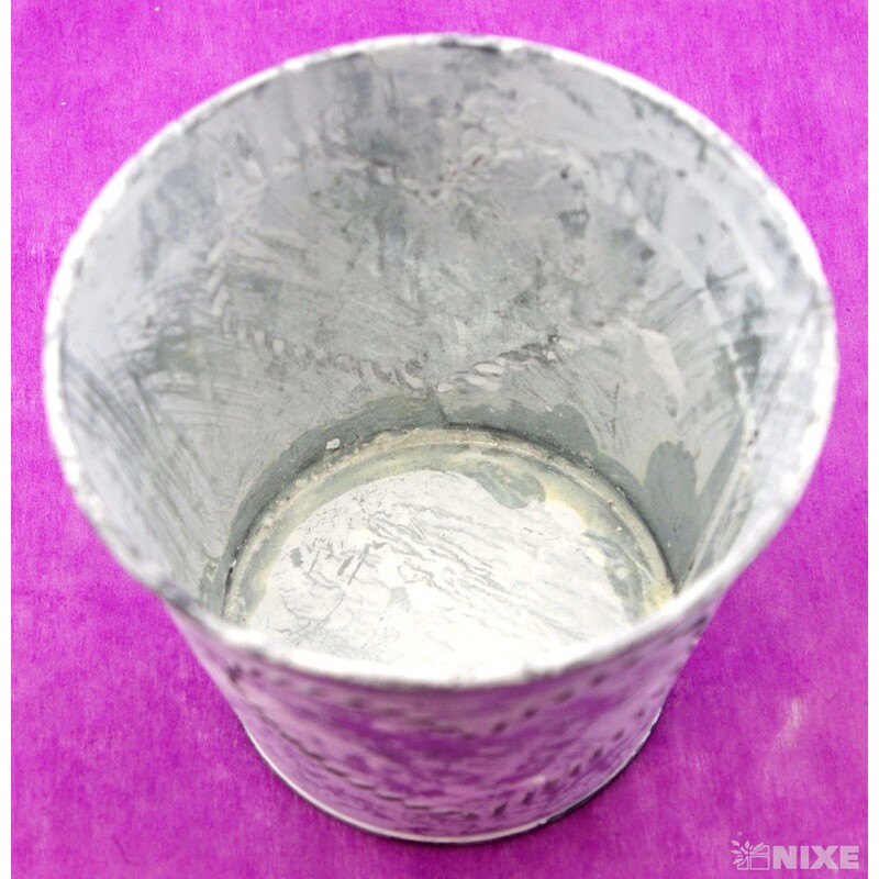 PLECHOVÝ OBAL 12,5x10cm*BÍLÁ