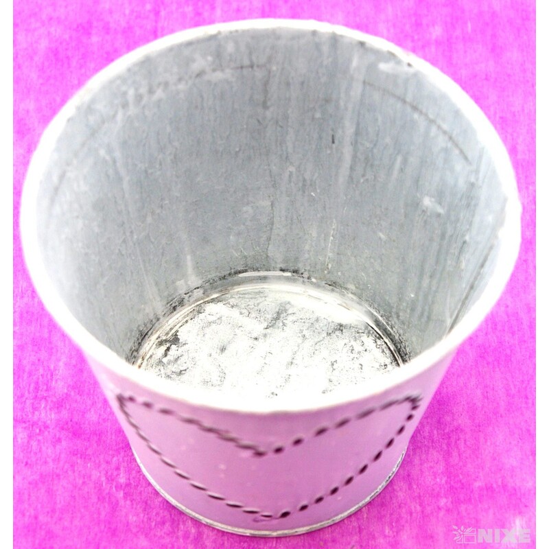 PLECHOVÝ OBAL 12,5x10cm*BÍLÁ