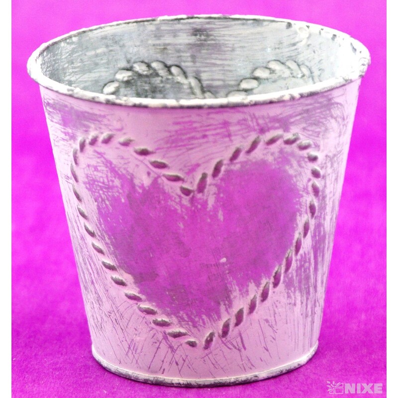 PLECHOVÝ OBAL 10x10cm*BÍLÁ