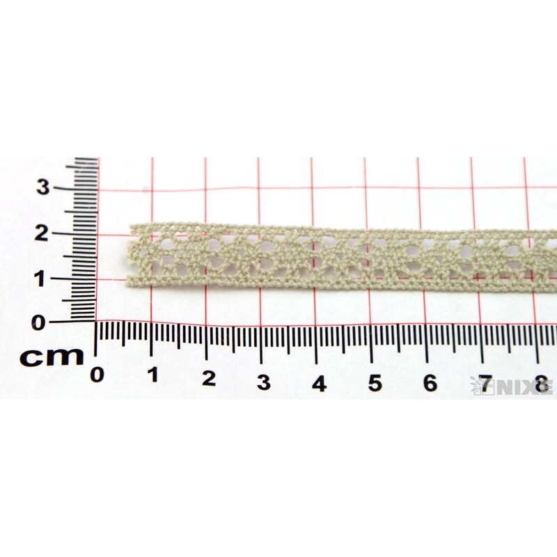 STUHA KRAJKA 10mmx5yd*PŘÍRODNÍ TM.