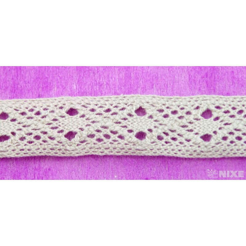 STUHA KRAJKA 15mmx5yd*PŘÍRODNÍ TM.