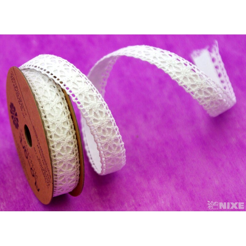 STUHA KRAJKA NALEP 15mmx5yd*BÍLÁ