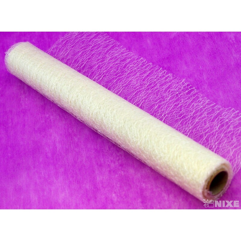 SPIDER ORGANZA 39cmx8m*KRÉMOVÁ