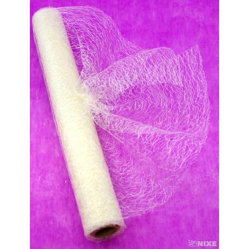 SPIDER ORGANZA 39cmx8m*KRÉMOVÁ