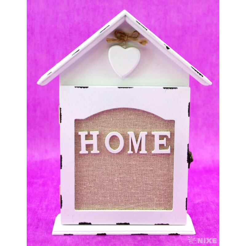 SKŘÍŇKA NA KLÍČE 28x16x3cm*BÍLÁ