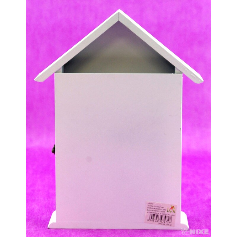 SKŘÍŇKA NA KLÍČE 28x16x3cm*BÍLÁ