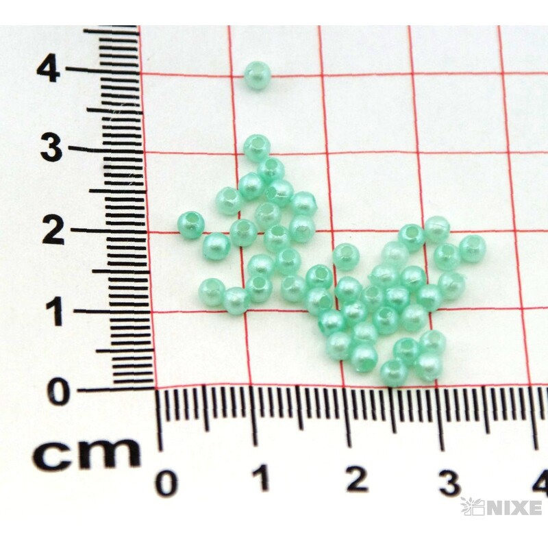 KORÁLKY 3mm 50g*TYRKYSOVÁ