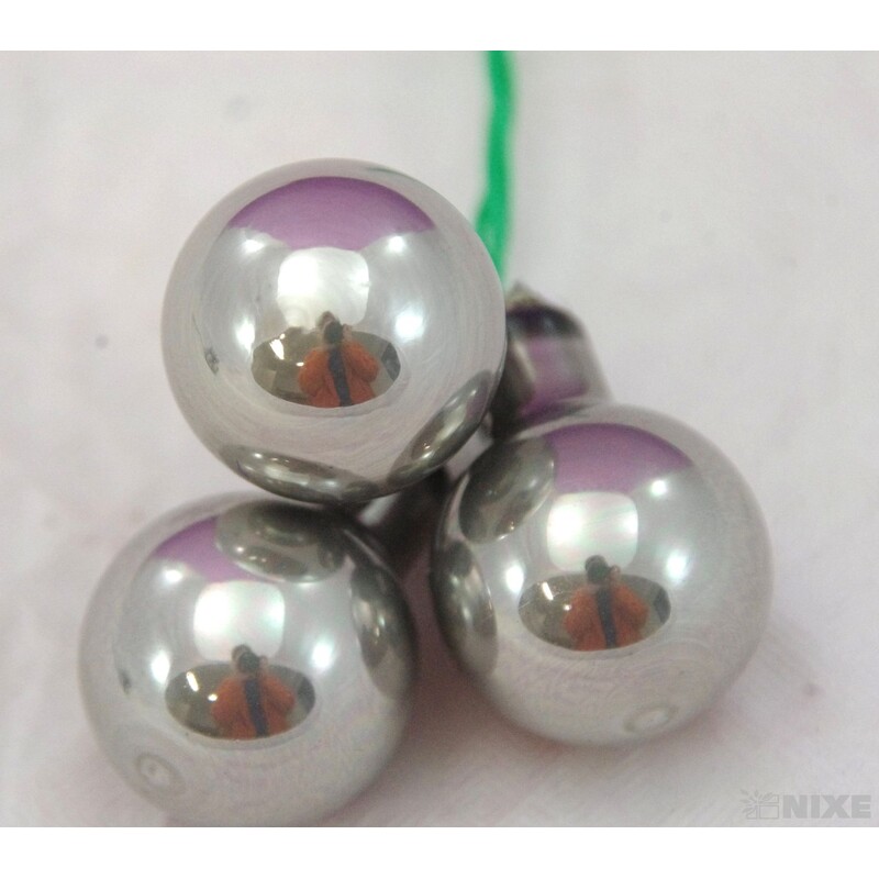 KOULE NA DR. 2x10,5cm 144ks MIX*ŠEDÁ