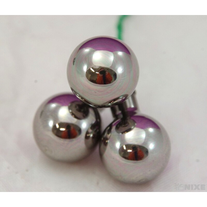 KOULE NA DR. 2x10,5cm 144ks MIX*ŠEDÁ