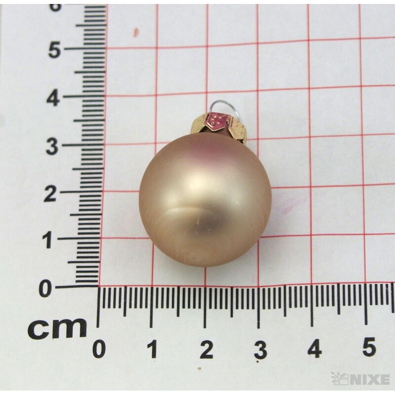 KOULE ZÁVĚS 2,5cm 24ks MIX*KRÉMOVÁ