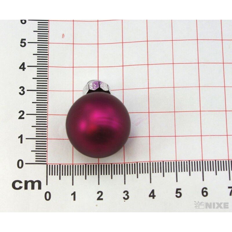 KOULE ZÁVĚS 2,5cm 24ks MIX*FIALOVÁ