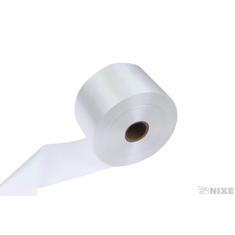 SATÉNOVÁ STUHA TTR JS 100mmx100m*BÍLÁ BRIDAL