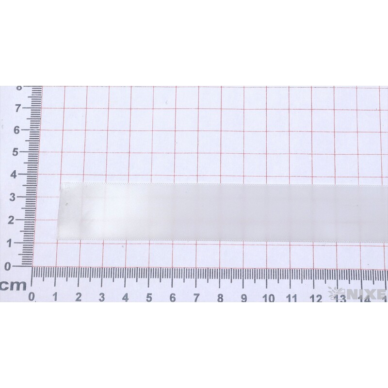 SATÉNOVÁ STUHA TTR JS 25mmx100m*BÍLÁ BRIDAL