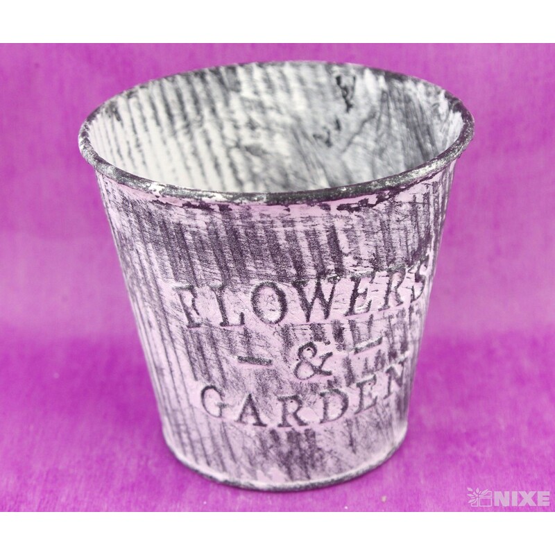 PLECHOVÝ OBAL 10x10cm*BÍLÁ