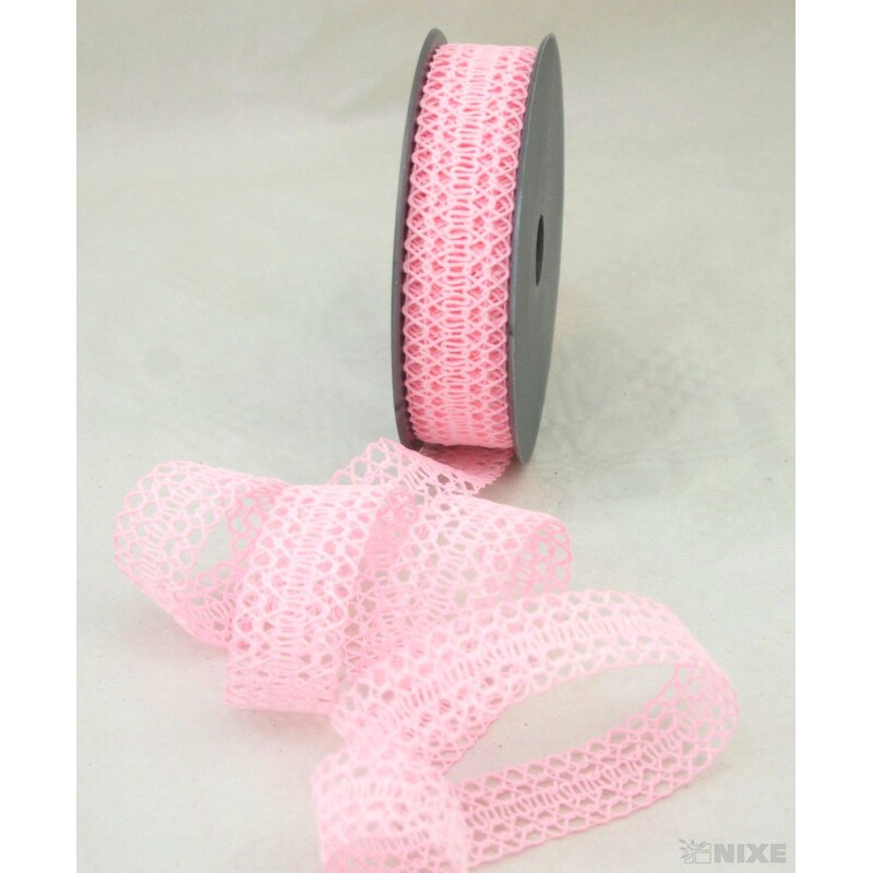 PL STUHA 25mmx10yd*RŮŽOVÁ