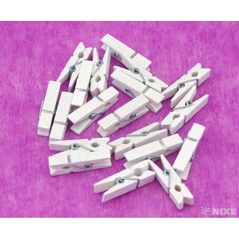 KOLÍČEK 3,5cm 24ks*BÍLÁ