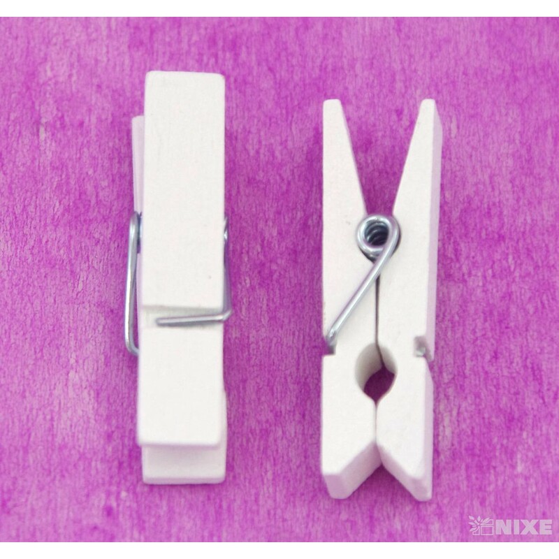 KOLÍČEK 3,5cm 24ks*BÍLÁ