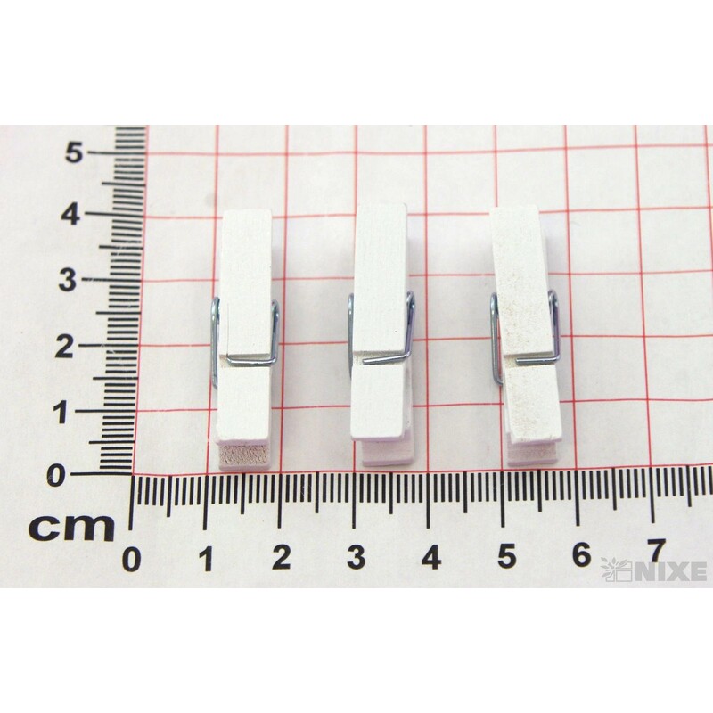 KOLÍČEK 3,5cm 24ks*BÍLÁ