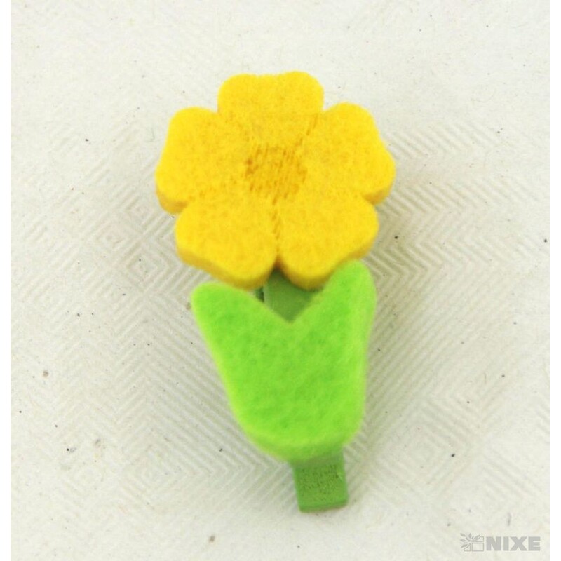 KYTIČKA NA KOLÍČKU 3cm 24ks*MIX BAREV