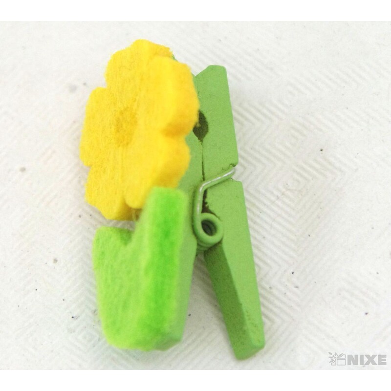 KYTIČKA NA KOLÍČKU 3cm 24ks*MIX BAREV