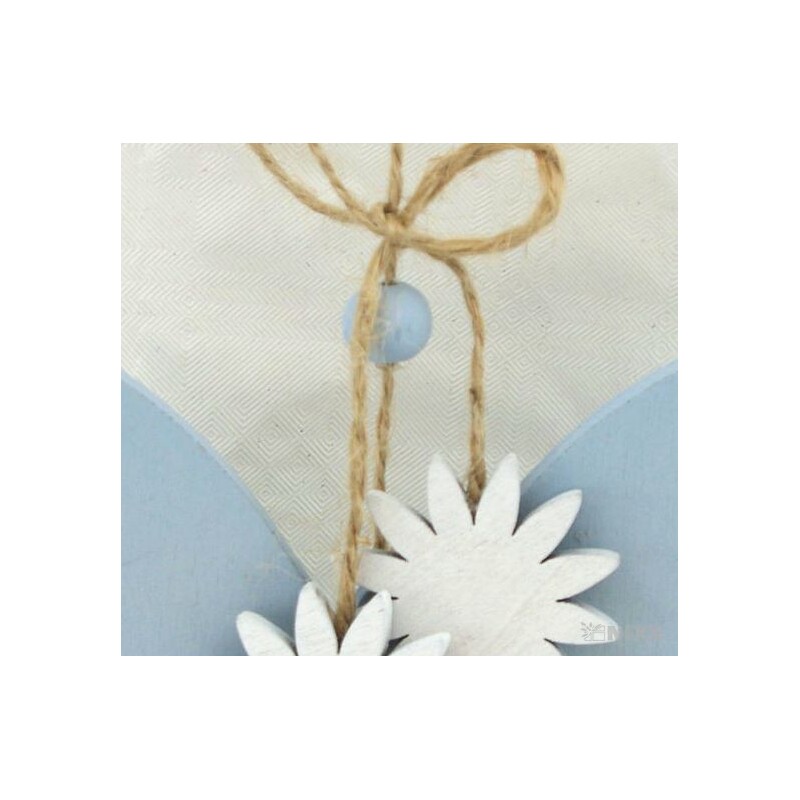 ZÁVĚS D MOTÝL 8x12cm*MODRÁ