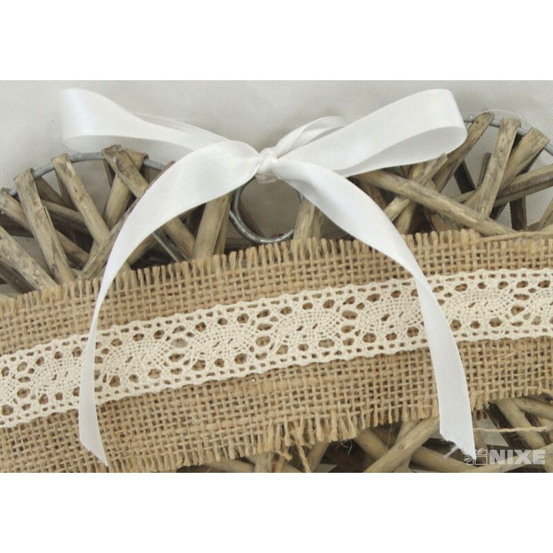 ZÁVĚS SRDCE ZDOBENÉ 19cm*