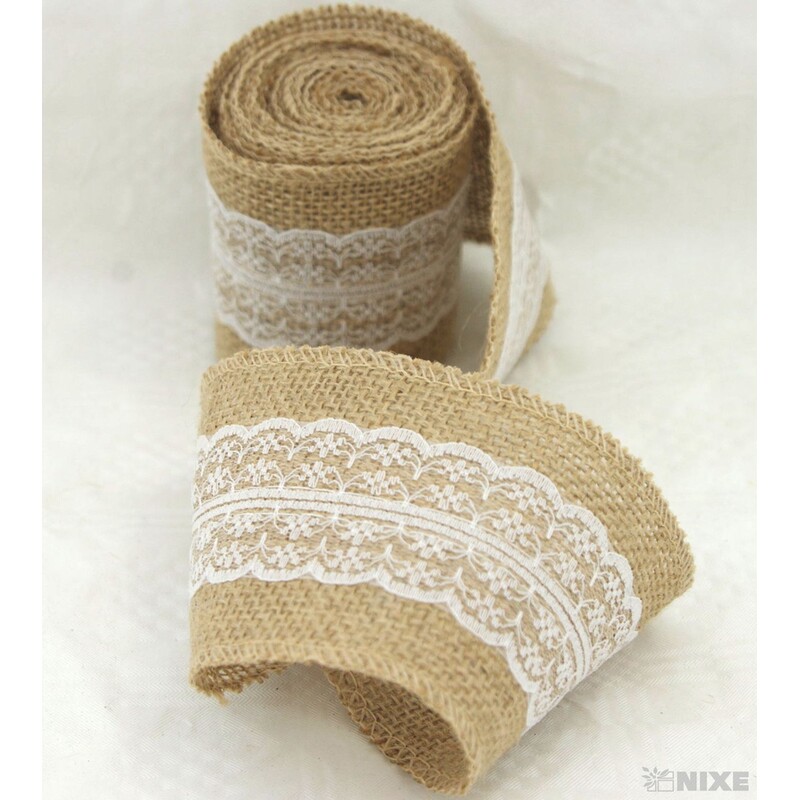 STUHA JUTA KRAJKA 50mmx5m*PŘÍRODNÍ