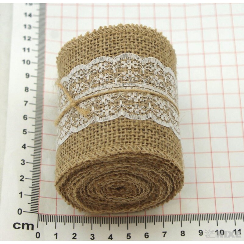 STUHA JUTA KRAJKA 50mmx5m*PŘÍRODNÍ