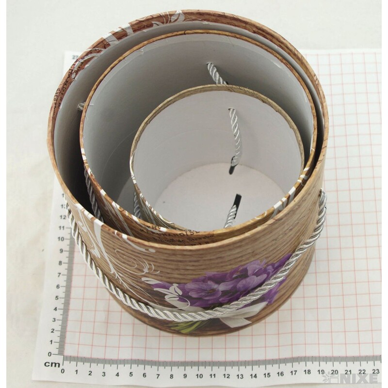 KVĚTINOVÝ BOX MIX 3ks pr. 12x11cm 15x14cm 17x16cm*