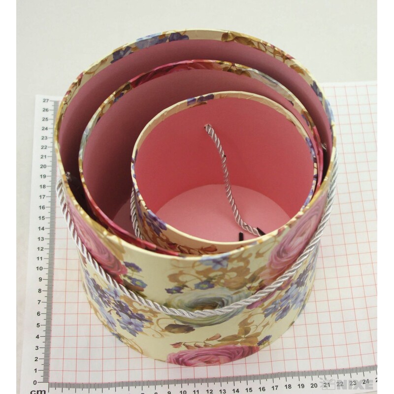 KVĚTINOVÝ BOX MIX 3ks pr. 12x12cm 16x14cm 19x16cm*