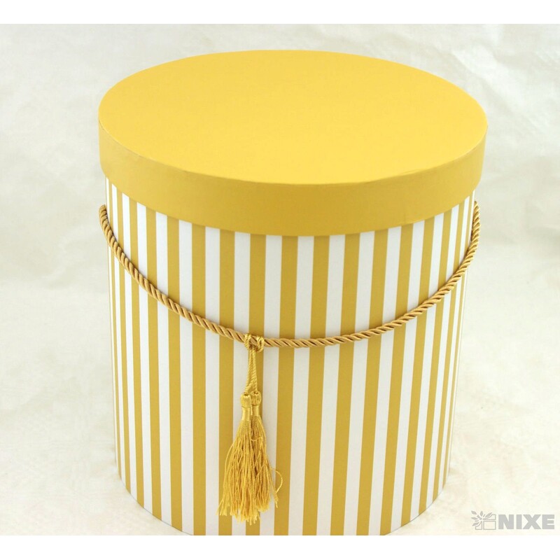 KVĚTINOVÝ BOX PRUH 3ks pr. 23x25cm 20x21 18,5x19*ZLATÁ