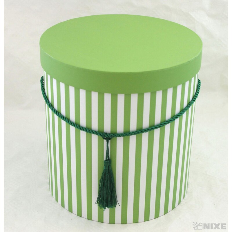 KVĚTINOVÝ BOX PRUH 3ks pr. 23x25cm 20x21 18,5x19*ZELENÁ