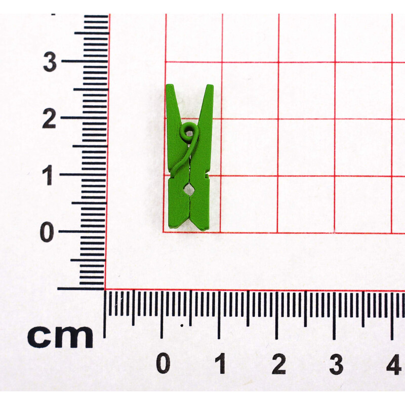 KOLÍČEK 2,5cm 24ks*ZELENÁ