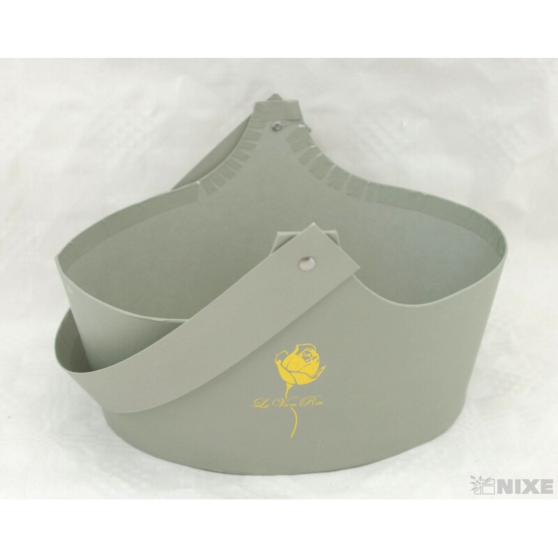 OBAL PAPÍR 20x8cm*ŠEDÁ