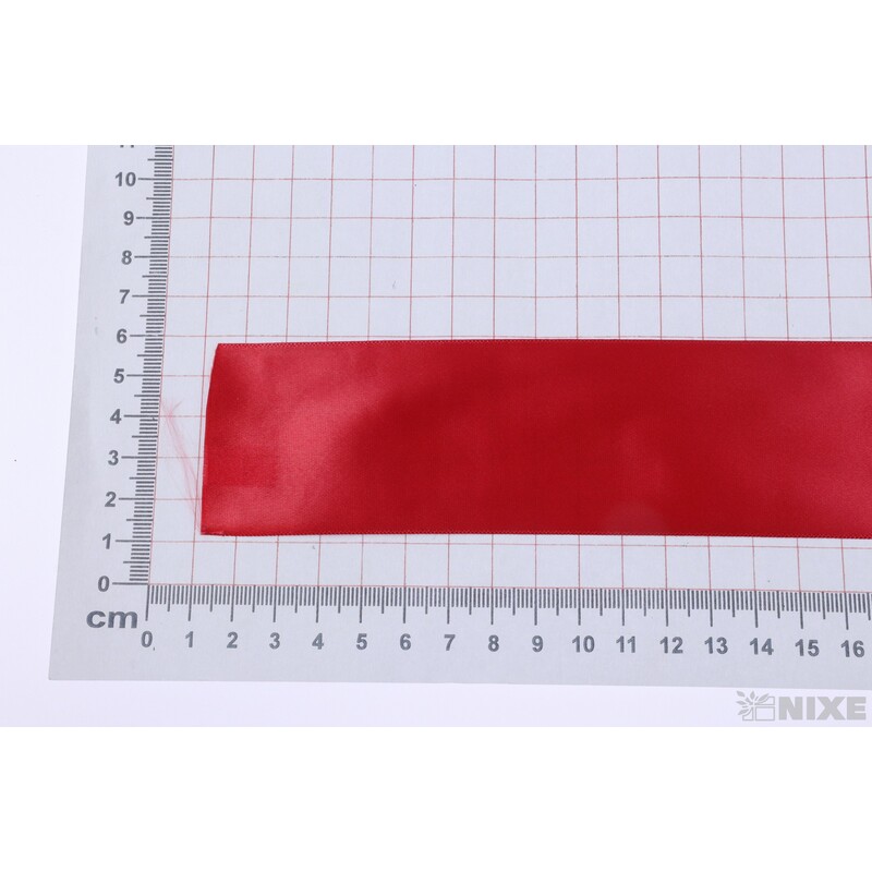 SATÉNOVÁ STUHA TTR JS 48mmx100m*ČERVENÁ RED