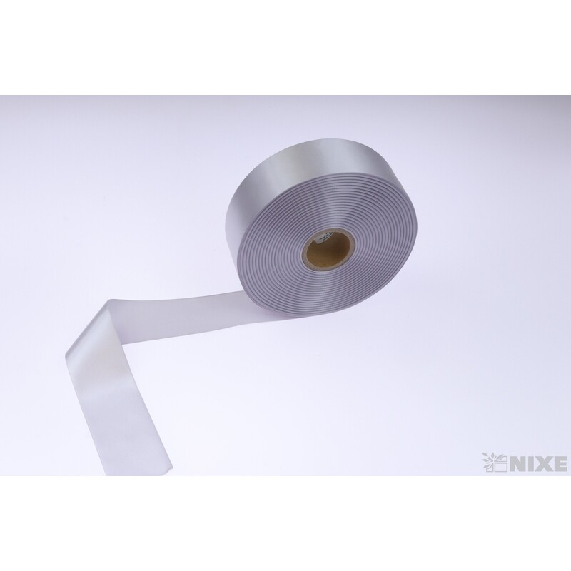 SATÉNOVÁ STUHA TTR JS 48mmx100m*STŘÍBRNÁ SILVER